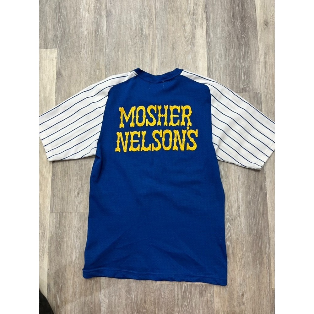 Vtg 70s Mosher Nelson's Devils Spartan Baseball Jersey Sz S - Picture 4 of 4